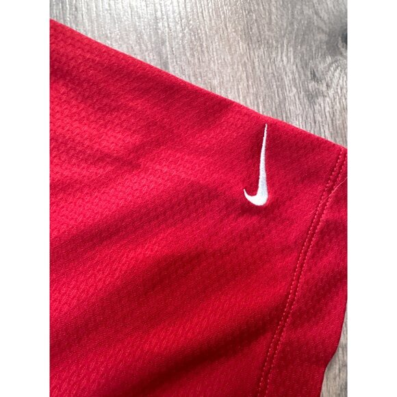 Nike Golf Mens Red Polo Shirt Size L - Picture 2 of 6